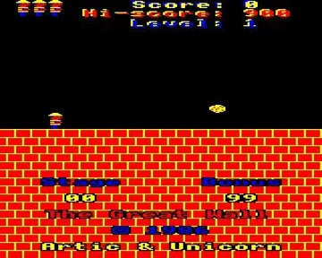 Great Wall, The (1986)(Artic Computing-Unicorn Software) screen shot game playing